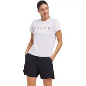 Falke Damen Training T-Shirt, XS, Weiß, Uni