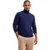 Falke Pure Lambswool Herren Pullover, XL, Blau, Schurwolle