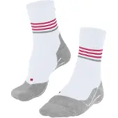 Falke RU4 Endurance Reflect Damen Lauf Socken, 41-42, Weiß, Baumwolle