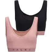 Falke Damen Bustier Daily Comfort, S, Mehrfarbig, Uni, Baumwolle