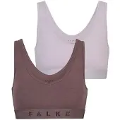 Falke Damen Bustier Daily Comfort, XL, Mehrfarbig, Uni, Baumwolle