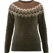 Fjällräven Damen Övik Knit Sweater Deep Forest S