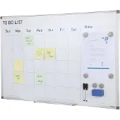 Vevor Kalender Whiteboard Beschreibbare Magnettafel 915 x 610 mm