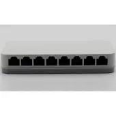 D-Link GO-SW-8G/E, Unmanaged, Gigabit Ethernet (10/100/1000), Vollduplex