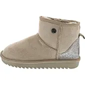 Kangaroos K-UW Broome Damenschuhe Stiefel Gefüttert Winterstiefel Beige Freizeit