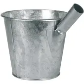Kerbl Jaucheschöpfer verzinkt, Schöpfer mit Tülle, 6,5 Liter 24 cm Schöpfkelle