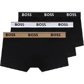 BOSS Packung, 3 Stk. aus Stretch-Baumwolle mit Logo-Bund, mittlere Bundhöhe