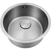 Pure.Sink Küchenspüle 37 cm rund Edelstahl Einbauarten