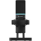 Nikcorp Kondensatormikrofon kabelgebunden Studio professionell Schwarz 300 cm