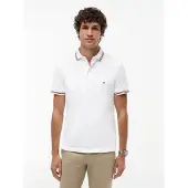 Tommy Hilfiger Poloshirt "TIPPED SLIM FIT POLO" mit Kontrast-Details