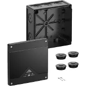 Spelsberg 41600001 Abzweigkasten, Schutzart IP66/IP67/IP69, max. 162, Schlagfestigkeit IK09, Schutzklasse II, Ui 1000V AC, Ui 1000V DC, DLG, DNV