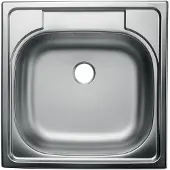 Novaservis Spüle 48x48 gewebte Struktur