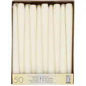 Papstar Starpak Leuchterkerzen Ø 2,2 cm, 25 cm weiß 100 Stück