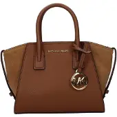 Michael Kors Avril Extra-Small Leder Wildleder luggage gold