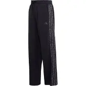 Adidas Sporthose SPORTSWEAR "MIT ANIMALPRINT", Mädchen, Gr. 164, N-Gr, schwarz (schwarz, multicolor, grau six,), Obermaterial: 55% Baumwolle, 36% Polyester, 9% Viskose, Hosen Sporthose