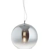 Ideal Lux Moderne Pendelleuchte Nemo Rauchmetall 1 Leuchte E27 D30Cm