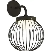 Searchlight Aussenwandleuchte X Cabin, schwarz, Aluminium, Modern, Wandleuchte außen