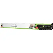 Techly EFB ICA-PLB-162XL Wandhalterung für LCD TV LED 42”-80”,Slim fix, schwarz ICAPLB162XL