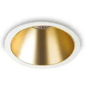 Ideal Lux 341422 GAME TRIM ROUND Einbauleuchte D120mm LED 20W 2250/1680lm 3000K weiß, gold, UGR