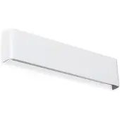 Ideal Lux LED-Wandleuchte Delta, weiß, Breite 41 cm, 3.000 K