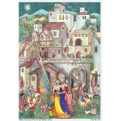 Sonstige Verlage Adventskalender "Heilige drei Könige in bethlehem"