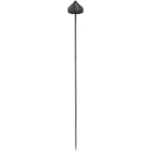 Zafferano AMELIE LED-Lampe mit Erdspieß Schwarz wiederaufladbar und dimmbar