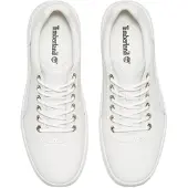 Timberland für Herren. TB0A6GBHEM21 Maple Grove Ledersneaker weiß (44), Wohnung, Schnürsenkel, Lässig