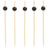 Papstar Fingerfood - Picker 12,5 cm "Black Pearl" 1500 Stück