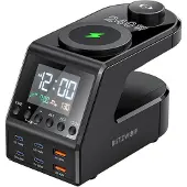 BlitzWolf Budzik BW-FW10 z ładowarką 240W 2xUSB-A 4xUSB-C