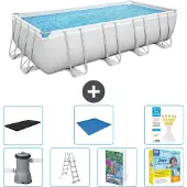 Bestway Power Steel Rechteckig - 488x244x122 cm - 6-teilig S546