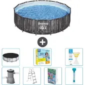 Bestway Steel Pro MAX Rund - 427x107 cm - 6-teilig S532