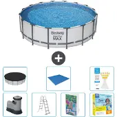 Bestway Steel Pro MAX Rund - 488x122 cm - 6-teilig S546