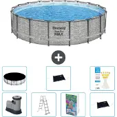 Bestway Steel Pro MAX Rund - 549x122 cm - 6-teilig S562