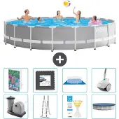 Intex Prism Frame Pool Rund - 610x132 cm - 7-teilig S610