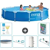Intex Frame Pool Rund - 366x76 cm - 5-teilig S83