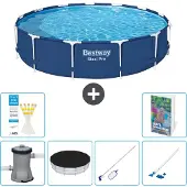 Bestway Steel Pro Rund - 396x84 cm - 5-teilig S257