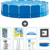 Intex Frame Pool Rund - 457x122 cm - 7-teilig S607