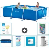 Intex Rechteckiger Frame Pool - 300x200x75 cm - 5-teilig S146