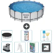 Bestway Steel Pro MAX Rund - 488x122 cm - 6-teilig S563