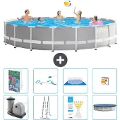 Intex Prism Frame Pool Rund - 610x132 cm - 7-teilig S647