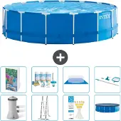Intex Frame Pool Rund - 457x122 cm - 7-teilig S615
