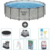 Bestway Steel Pro MAX Rund - 488x122 cm - 6-teilig S649