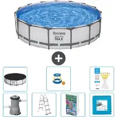 Bestway Steel Pro MAX Rund - 457x122 cm - 6-teilig S570