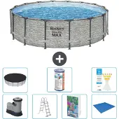 Bestway Steel Pro MAX Rund - 488x122 cm - 6-teilig S594