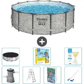 Bestway Steel Pro MAX Rund - 427x122 cm - 6-teilig S544