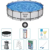 Bestway Steel Pro MAX Rund - 457x122 cm - 6-teilig S549