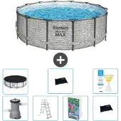 Bestway Steel Pro MAX Rund - 427x122 cm - 6-teilig S562