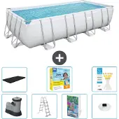 Bestway Power Steel Rechteckig - 549x274x122 cm - 6-teilig S526