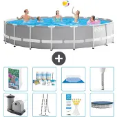 Intex Prism Frame Pool Rund - 610x132 cm - 7-teilig S574