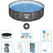 Bestway Steel Pro MAX Rund - 427x107 cm - 6-teilig S658